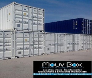 containers 20' 1er voyage MouvBox